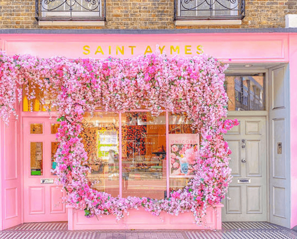 Pink Cafes in London The 10 Most Instagrammable Spots