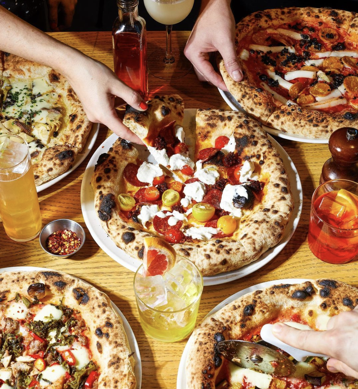 HAPPY FACE, Victoria & Kings Cross - 50% off pizza