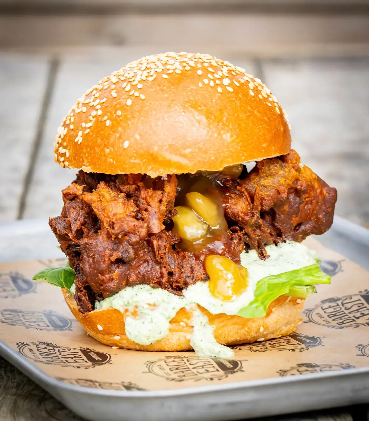 BARGE EAST GARDENS, Hackney Wick - 50% off burgers every Mon-Weds in May